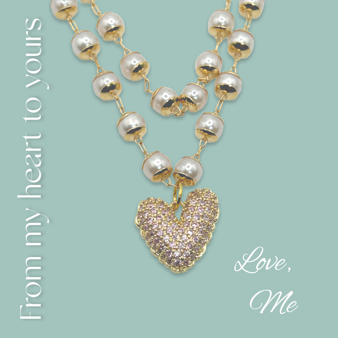 Pearls of the Heart Necklace