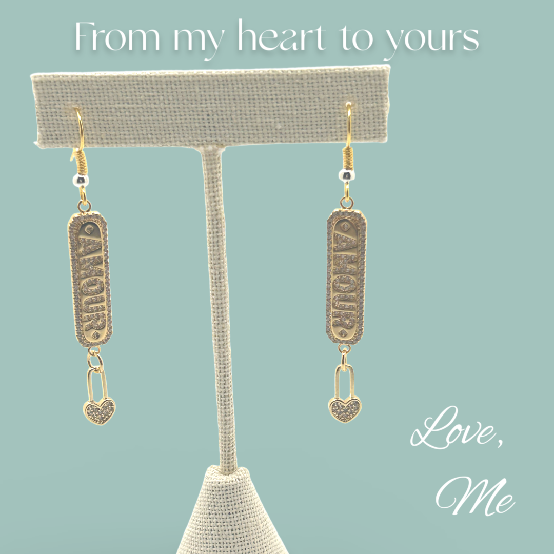 Dangling Love Earrings