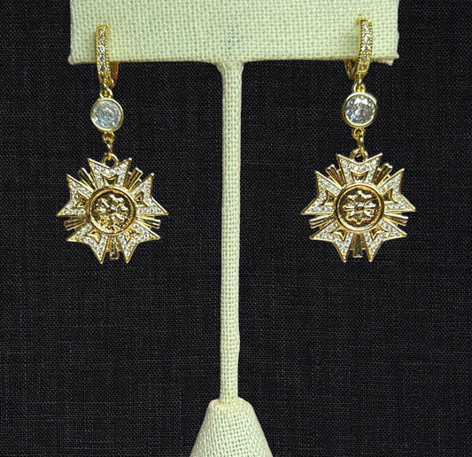 Shielded by Love Earrings
