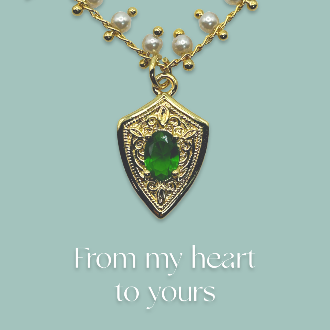 Emerald Whisper Necklace