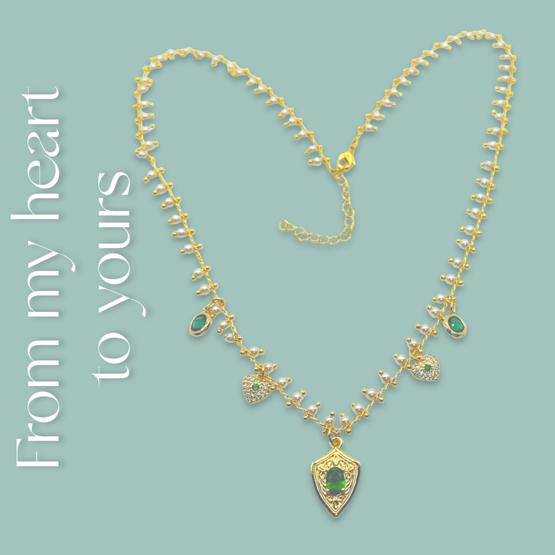 Emerald Whisper Necklace